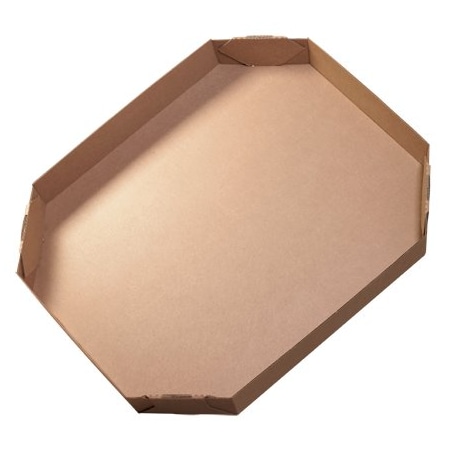 Bsc Preferred 46 x 38 x 6'' Octagon Bulk Bin Lids, 5PK BUY00030592